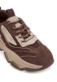 Steve Madden Sneakersy SM11004652 Brązowy. Kolor: brązowy. Materiał: skóra
