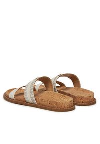MICHAEL Michael Kors Klapki Mandy 40S5MAFS3L Écru. Materiał: materiał