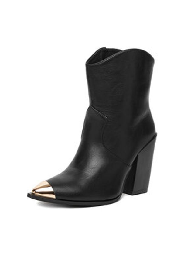 DeeZee Kowbojki 1905 Czarny. Kolor: czarny. Materiał: materiał, syntetyk