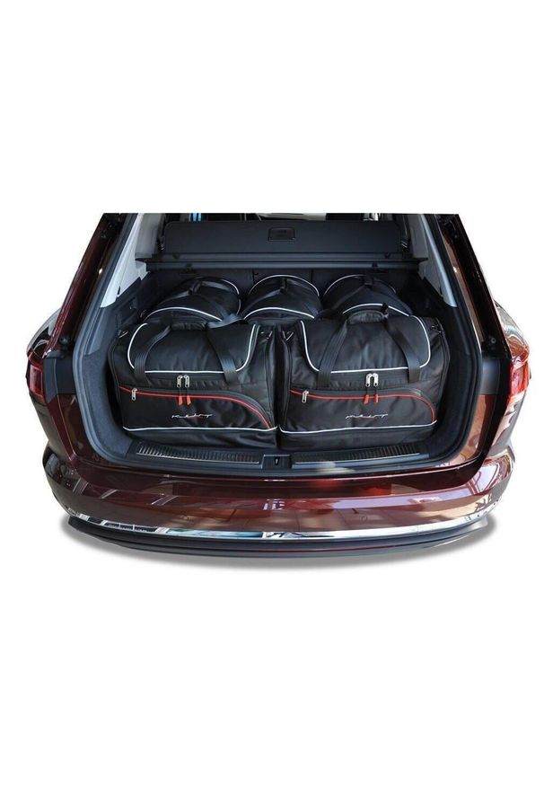 KJUST - Torby Do Bagażnika Vw Touareg Phev 2020+ 5Szt Kjust. Kolor: czarny. Styl: sportowy