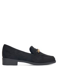 Loafersy DeeZee. Kolor: czarny