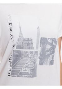 Fransa T-Shirt 20611758 Biały Regular Fit. Kolor: biały. Materiał: bawełna #7