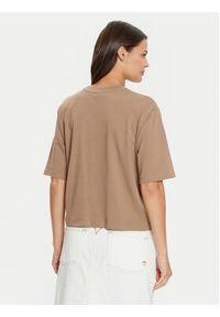 Guess T-Shirt V4YI06 I3Z14 Brązowy Boxy Fit. Kolor: brązowy. Materiał: bawełna #5