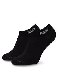 BOSS Zestaw 2 par niskich skarpet damskich 50502054 Czarny. Kolor: czarny. Materiał: bawełna, materiał #3