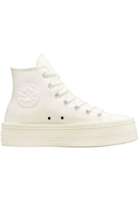 Sneakers Converse Chuck Taylor Modern. Kolor: beżowy. Materiał: materiał. Sport: fitness #1