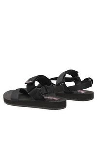 Jack Wolfskin Sandały Urban Entdeckung Belt Sandal W 4056801 Czarny. Kolor: czarny. Materiał: materiał
