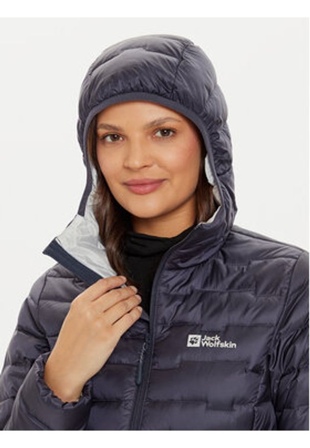 Jack Wolfskin Kurtka puchowa Passamani A61833 Szary Regular Fit. Kolor: szary. Materiał: syntetyk