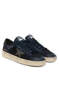 GOLDEN GOOSE Sneakersy Stardan Under Net Star GMF00370.F007542.50645 Granatowy. Kolor: niebieski. Materiał: nubuk, skóra #3