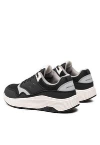 Armani Exchange Sneakersy XUX185 XV772 K001 Czarny. Kolor: czarny. Materiał: materiał