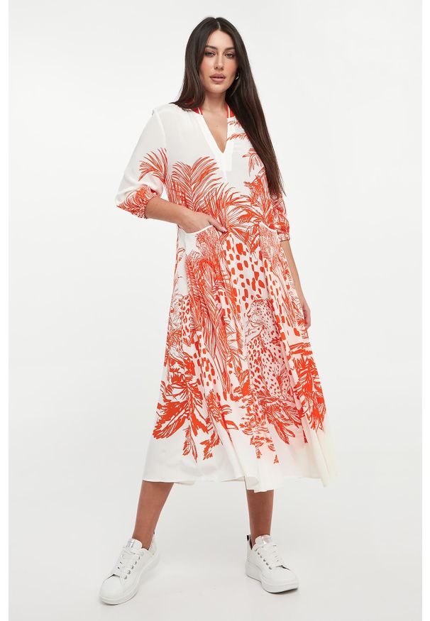Sportalm - Sukienka z tropikalnym wzorem SPORTALM