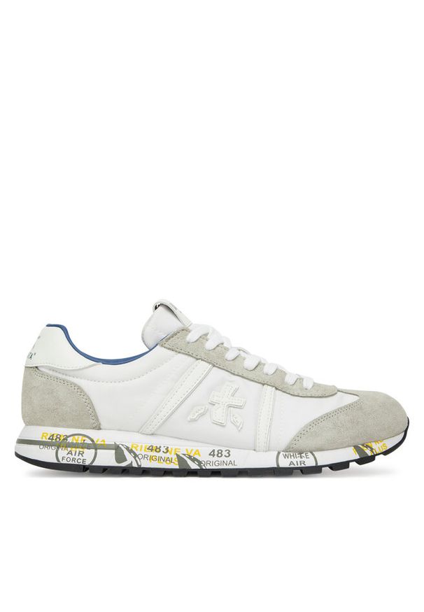 Sneakersy Premiata. Kolor: biały