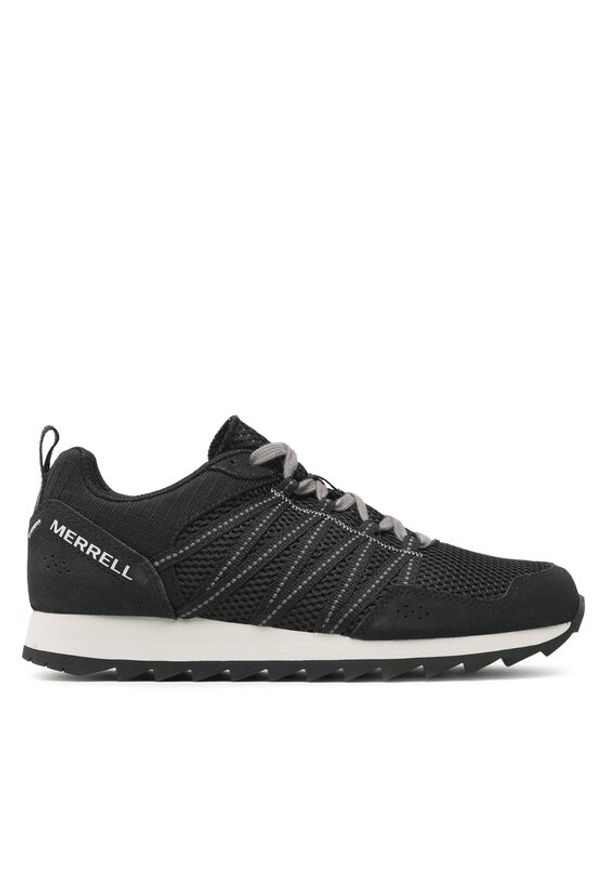 Merrell Sneakersy Alpine Sneaker Sport J003263 Czarny. Kolor: czarny. Materiał: zamsz, skóra