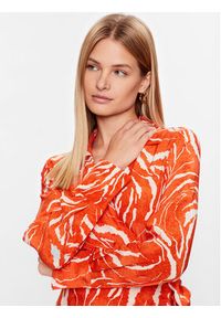 Selected Femme Sukienka 16089030 Pomarańczowy Regular Fit. Kolor: pomarańczowy. Materiał: wiskoza #5