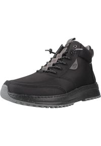 SENZA MARCA - Buty HEY DUDE TAHOE NYLON Czarny. Kolor: czarny. Materiał: nylon #1