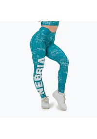 Legginsy NEBBIA Rough Girl. Kolor: zielony. Sport: fitness #1