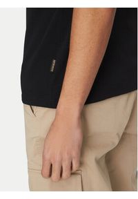 Napapijri T-Shirt S-Dati NP0A4IE2 Czarny Regular Fit. Kolor: czarny. Materiał: bawełna #4