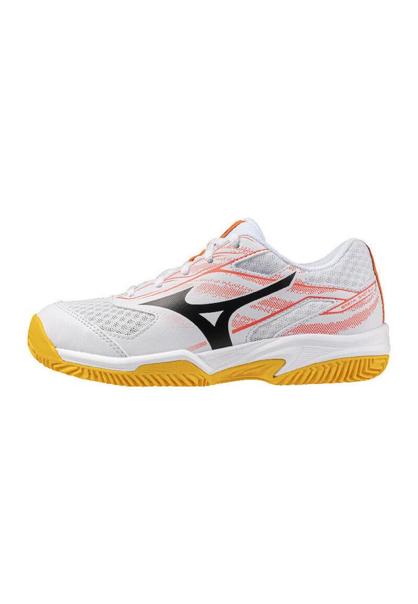 Buty tenisowe dla dzieci Mizuno Break Shot 5. Kolor: biały. Sport: tenis