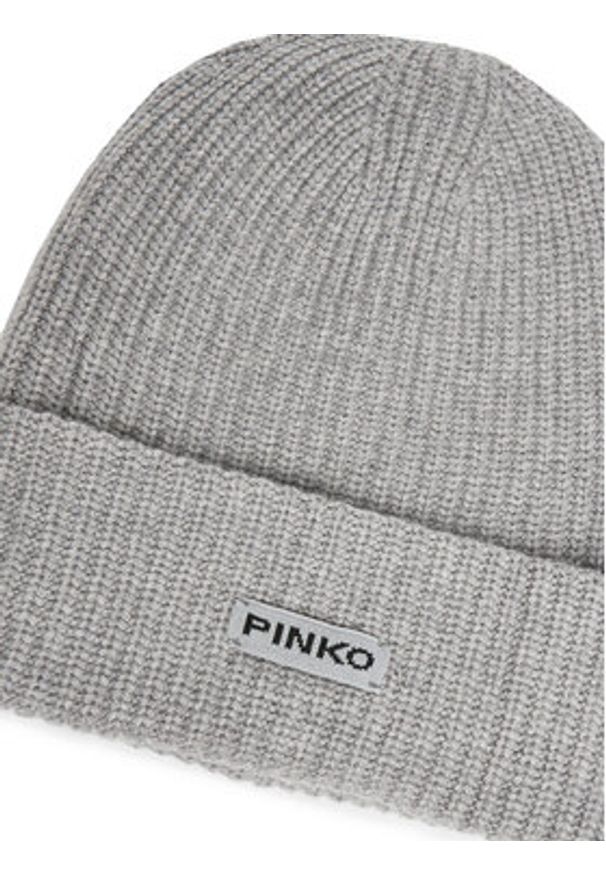 Pinko - PINKO Czapka Bosnia 105993 A2Z4 Szary. Kolor: szary. Materiał: wiskoza