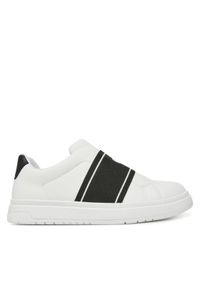 Calvin Klein Jeans Sneakersy V3X9-82087-1355X002 Biały. Kolor: biały. Materiał: skóra