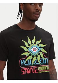 Volcom T-Shirt Realityfab A3512555 Czarny Loose Fit. Kolor: czarny. Materiał: bawełna #4