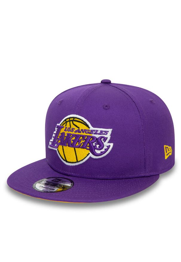 New Era Czapka z daszkiem Nba Rear Logo 950 Lakers 60503476 Fioletowy. Kolor: fioletowy. Materiał: materiał