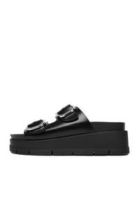 DeeZee Klapki CEO-HY62273-2 Czarny. Kolor: czarny. Materiał: materiał #6