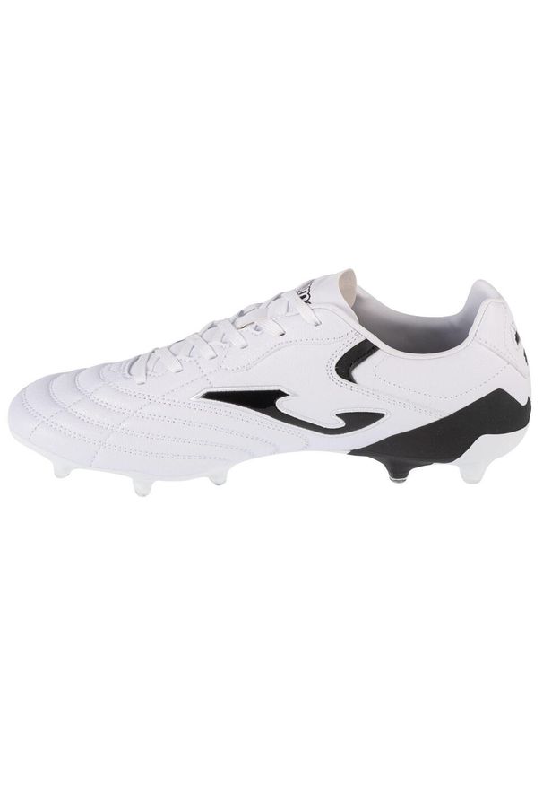 Buty piłkarskie korki męskie, Joma Aguila Cup 24 ACUS FG. Kolor: biały, czarny, wielokolorowy. Materiał: materiał, syntetyk. Sport: piłka nożna