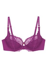 Triumph Biustonosz z fiszbiną Wild Peony Florale 10209608 Fioletowy. Kolor: fioletowy. Materiał: syntetyk #2