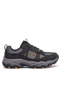 skechers - Trekkingi Skechers. Kolor: czarny. Sport: turystyka piesza