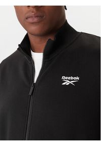 Reebok Bluza Wrenleigh Track Top RK25144CCM Czarny Regular Fit. Kolor: czarny. Materiał: bawełna #4
