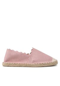 Jenny Fairy Espadryle HZF065-01 Różowy. Kolor: różowy. Materiał: materiał