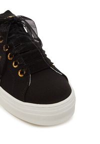 Elisabetta Franchi Sneakersy F4-A9E-0241 Czarny. Kolor: czarny. Materiał: materiał