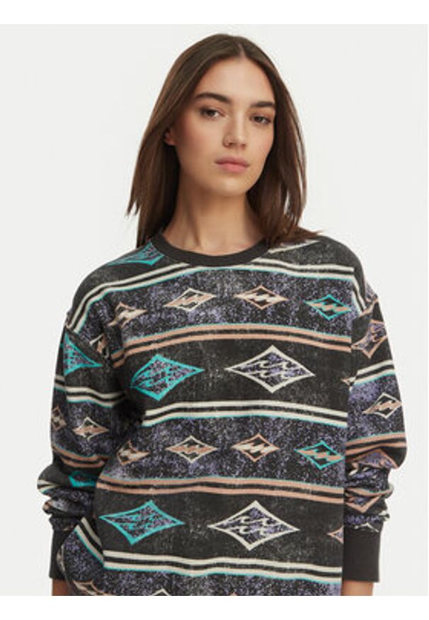 Billabong Bluza High Tides Brooklyn EBJFT00153 Szary Oversize. Kolor: szary. Materiał: bawełna