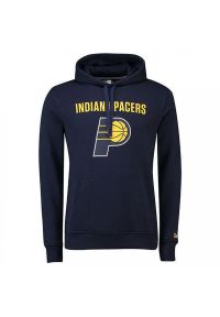 New Era - Bluza z kapturem Indiana Pacers NBA. Typ kołnierza: kaptur. Kolor: niebieski, wielokolorowy. Sport: koszykówka