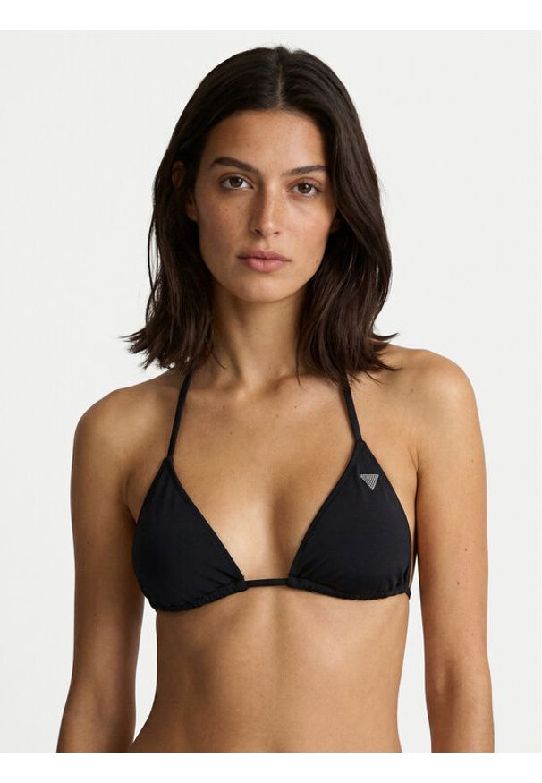 Guess Bikini E6GJ44 KF442 Czarny. Kolor: czarny. Materiał: syntetyk