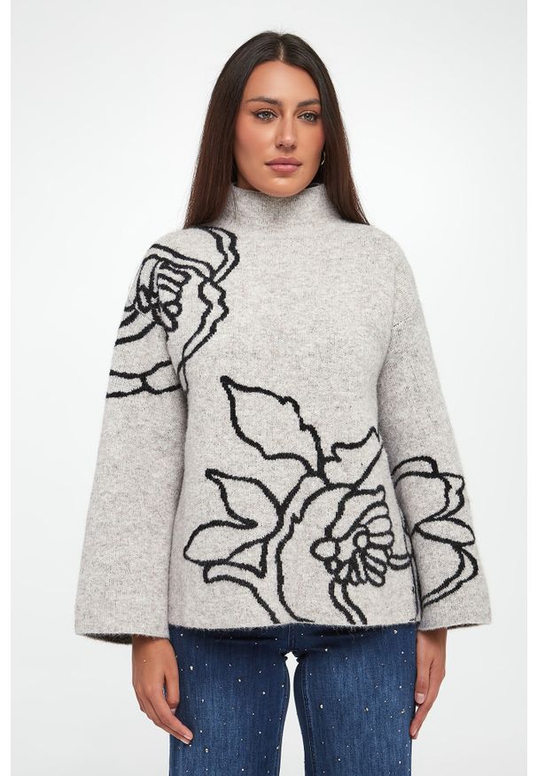 Joseph Ribkoff - Sweter damski z wełną JOSEPH RIBKOFF. Materiał: wełna