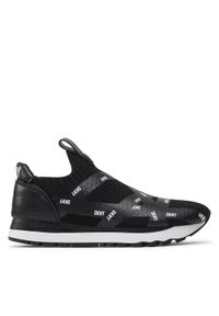 DKNY Sneakersy Jace K1257312 Czarny. Kolor: czarny. Materiał: materiał