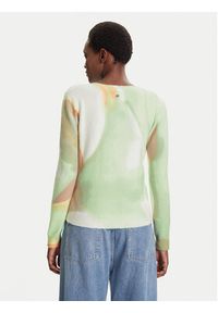 Desigual Sweter Oulu 25WWJF13 Zielony Regular Fit. Kolor: zielony. Materiał: syntetyk #3