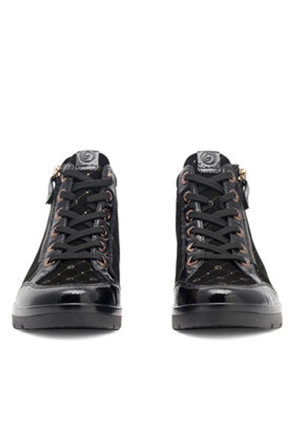 Remonte Sneakersy R0773-04 Czarny. Kolor: czarny. Materiał: skóra