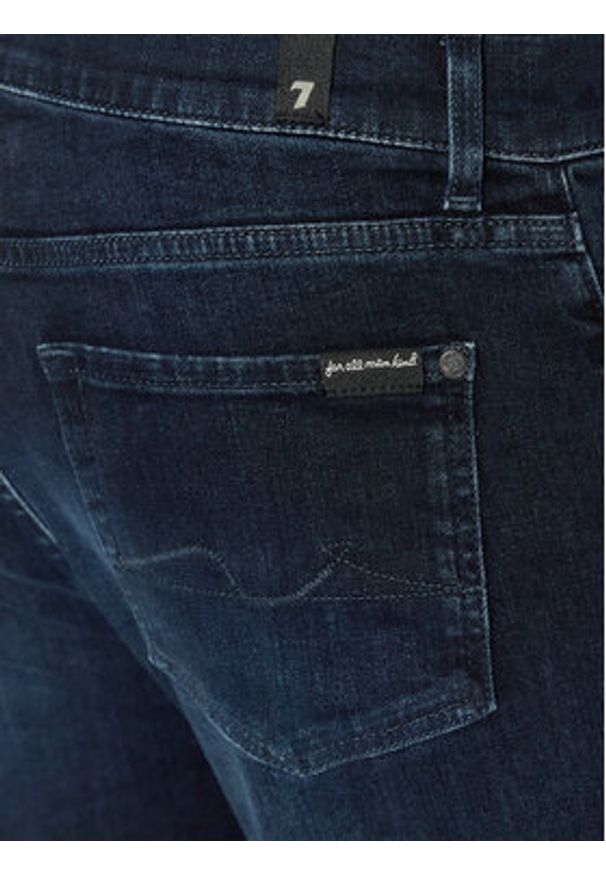 7 FOR ALL MANKIND - 7 For All Mankind Jeansy Luxe Performance Eco JSMXR460LL Granatowy Slim Fit. Kolor: niebieski