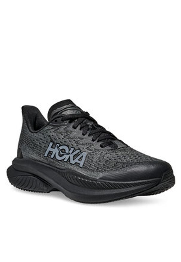HOKA - Hoka Buty do biegania Mach 6 1147553 Czarny. Kolor: czarny. Materiał: materiał