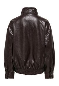 only - ONLY Kurtka z imitacji skóry Julia 15373024 Brązowy Loose Fit. Kolor: brązowy. Materiał: skóra #4