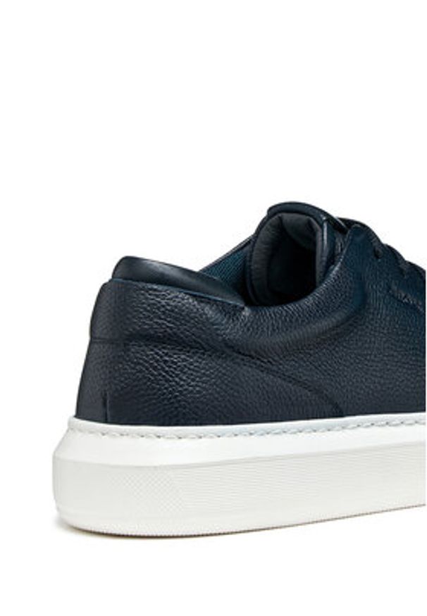 Geox Sneakersy U Deiven U655WA 00047 C4002 Granatowy. Kolor: niebieski. Materiał: skóra