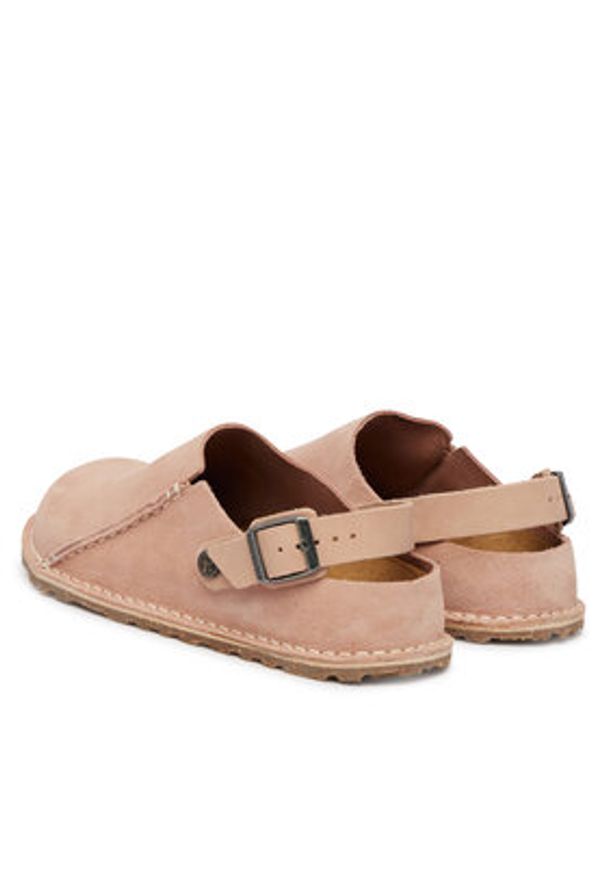 Birkenstock Klapki Zermatt 1031146 Różowy. Kolor: różowy. Materiał: zamsz, skóra