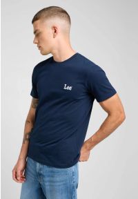 Lee - MESKA KOSZULKA LEE SS SMALL LOGO TEE RIVET NAVY 112370502 #3