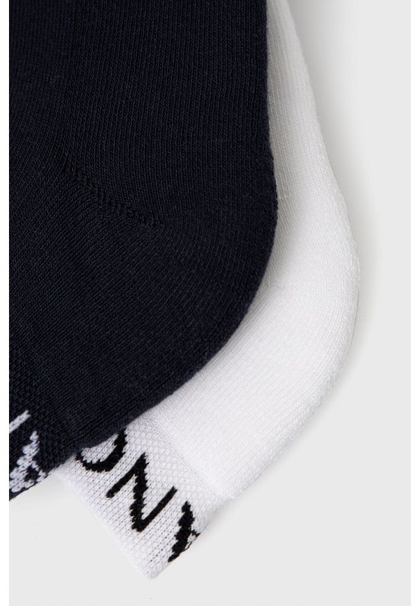 Armani Exchange skarpetki (2-pack) męskie kolor granatowy. Kolor: niebieski