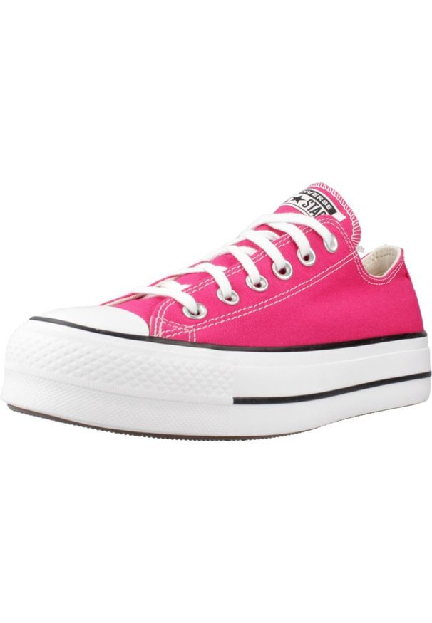 Converse - Buty CONVERSE CTAS LIFT OX CERISE Rose. Okazja: na co dzień. Kolor: różowy. Materiał: tkanina