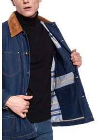 Lee - KURTKA JEANSOWA LEE x TIMBERLAND BOX JACKET RINSE L87JGT36 112122924. Materiał: jeans