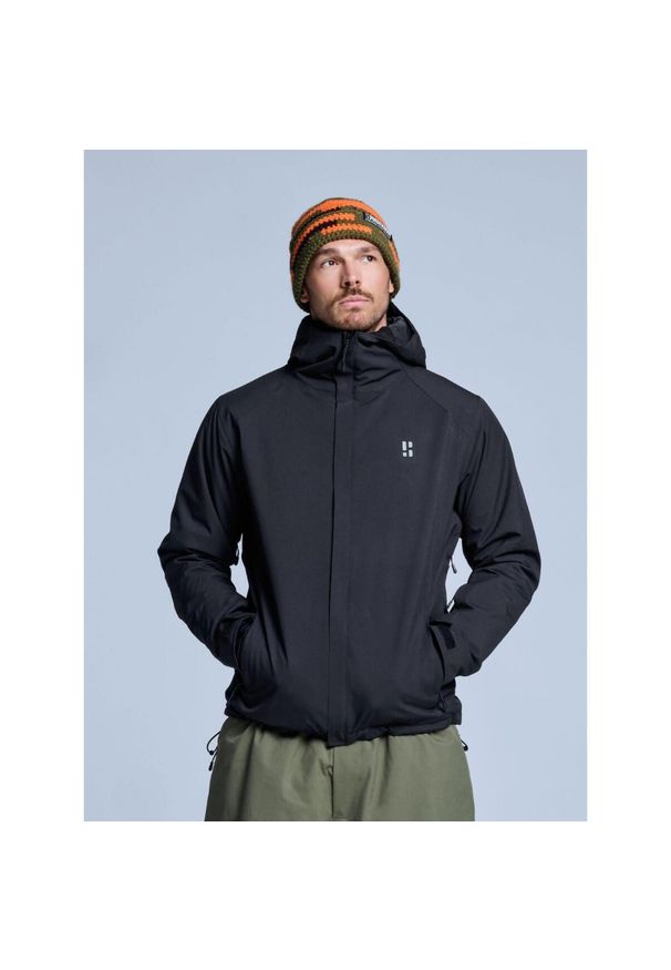 POEDERBAAS - Kurtka narciarska męska – Arctic 2L ocieplana – Czarna. Kolor: czarny. Materiał: poliester. Sezon: zima. Sport: narciarstwo