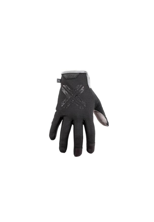 FUSE - Rękawiczki Fuse Stealth BMX dla dorosłych, czarne, duże. Kolor: czarny. Sport: kolarstwo